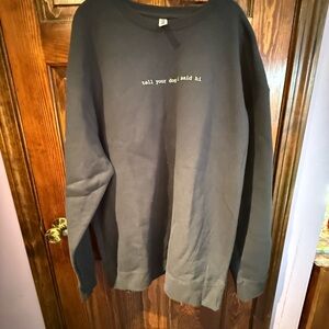 Black Crewneck Sweater